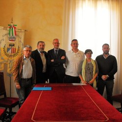 Da sinistra: Franco Morabito, Giuseppe Alessi, Federico Lorenzini; Alessandro Meazza, Barbara Mingetto, Andrea Carlo 