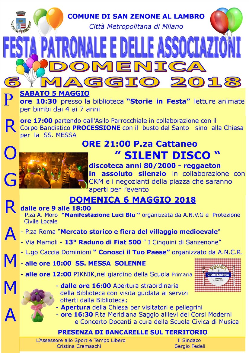 Festa patronale e delle associazioni San Zenone al Lambro 