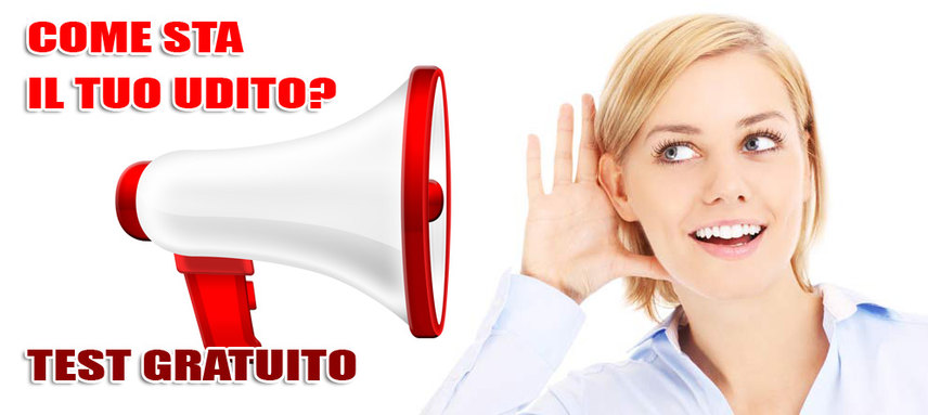 Controllo gratuito dell'udito 