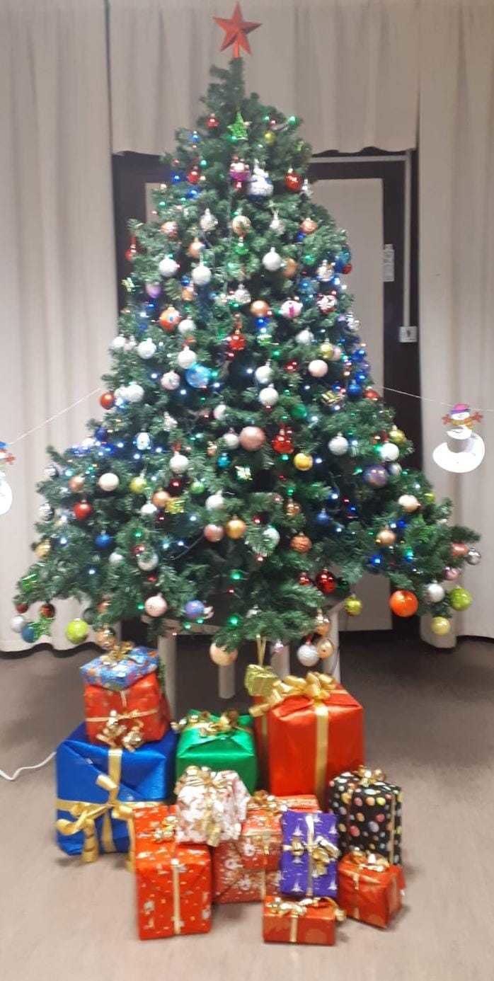 L'albero di Natale della RSA di rodano 
