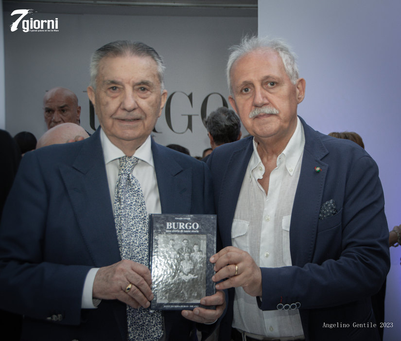Fernando Burgo e Giuseppe Selvaggi con il nuovo libro che racconta una storia vera 