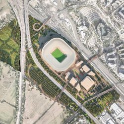Il progetto presentato dall'AC Milan per lo stadio a San Donato 