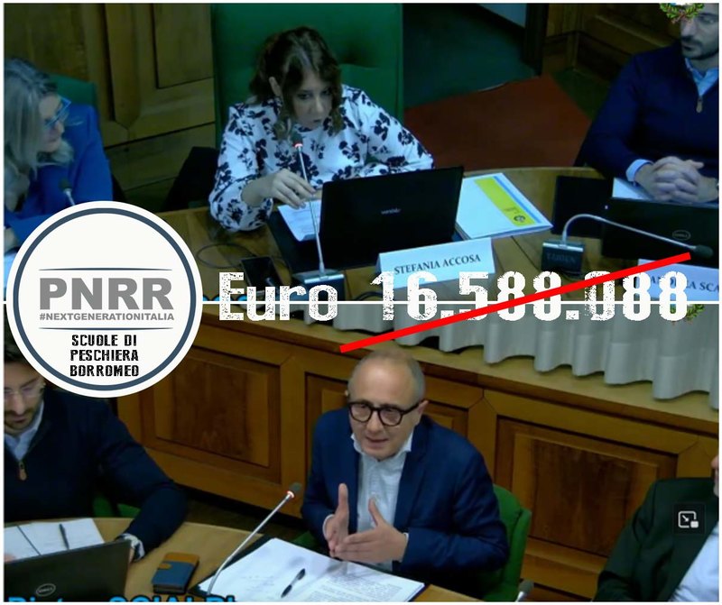 Persi € 16.588.088, non sono stati presentati i progetti del PNRR 