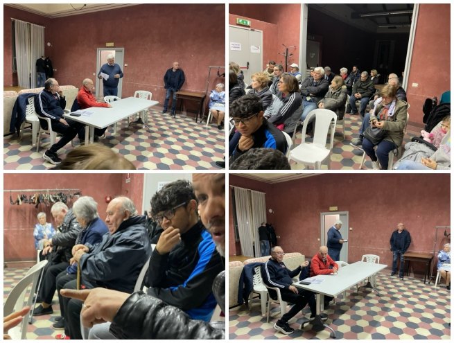 La riunione pubblica svoltasi giovedì 14 marzo a Linate 