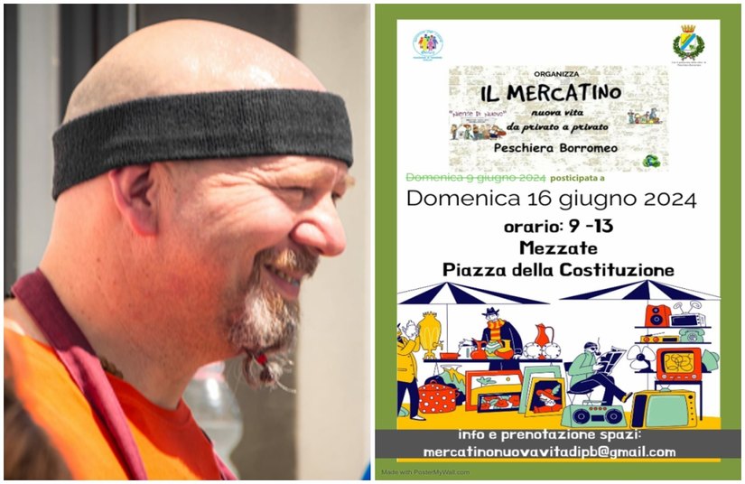 A sinistra Alessandro Favero vicepresidente del Comitato Linate ODV