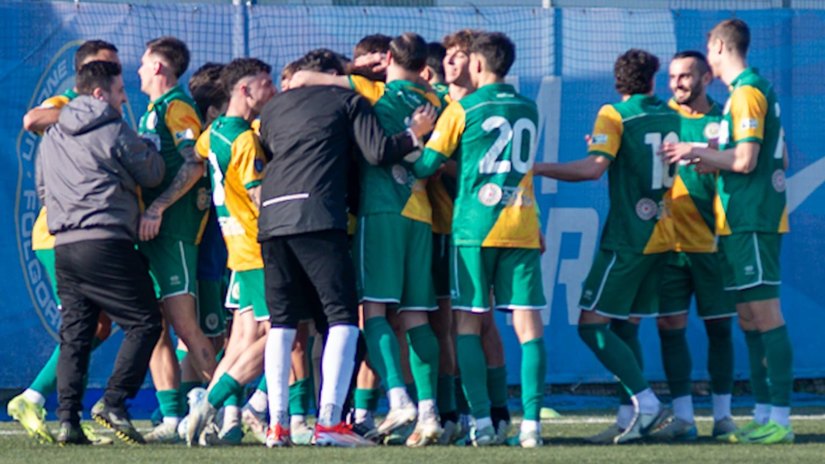 Il Sangiuliano festeggia la vittoria