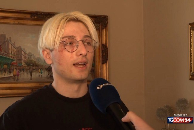 Un fermo immagine del servizio andato in onda su TgCom24
