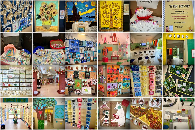 I lavoretti dei piccoli artisti
