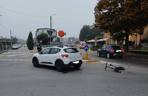 Paullo, l'incidente di oggi