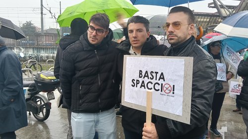 Matteo Fantinelli e Davide e Francesco Rocca (FdI)