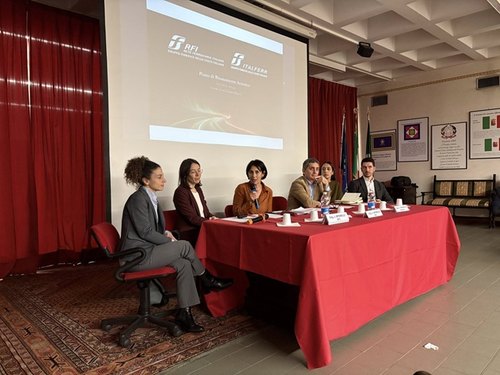I tecnici Rfi e ItalFer intervenuti all'assemblea