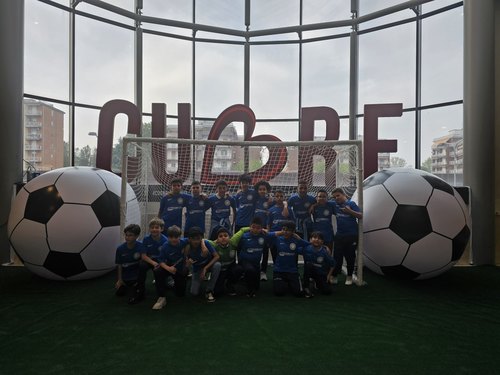 La squadra dei Pulcini della Pro Peschiera Borromeo