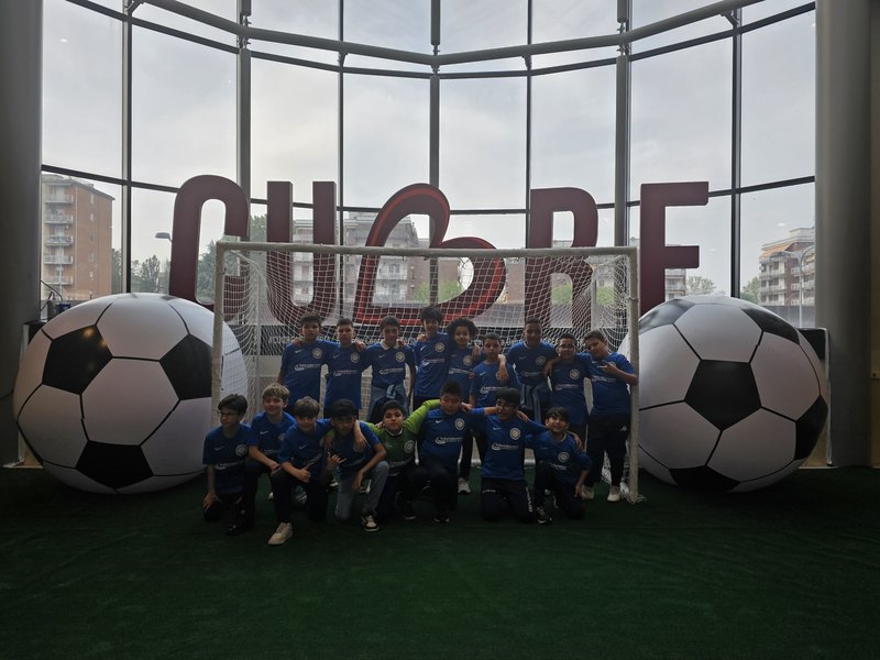 La squadra dei Pulcini della Pro Peschiera Borromeo