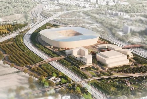 Il progetto per lo stadio del Milan ipotizzato a San Donato