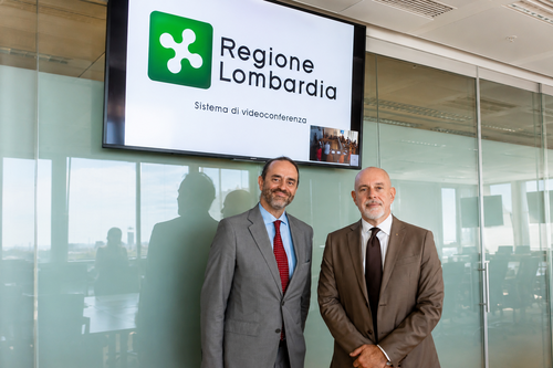 Giulio Guala con il presidente della VI commissione Alessandro Cantoni