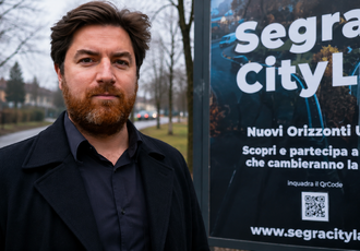 Lo screenshot del video nel quale l'attuale sindaco allora assessore presentava il progetto