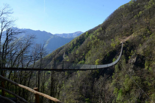 Il ponte tibetano 