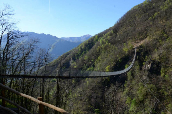 Il ponte tibetano 