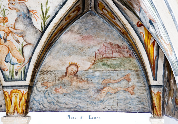 Il mare di Leuca, con la sirena Leucasia, un mito già diffuso nel Seicento. Ph © Sebastiano Pedaci - Parabita