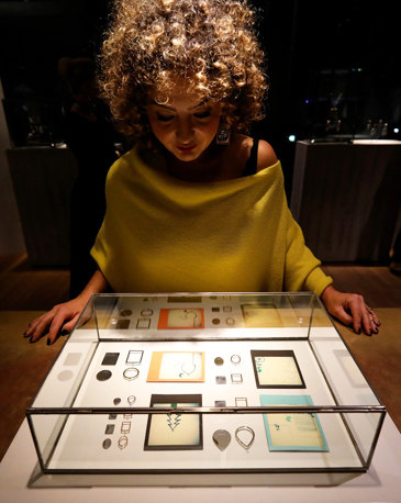 Nella foto, Tiziana Musardo alla presentazione della nuova collezione di Mumati Goielli.