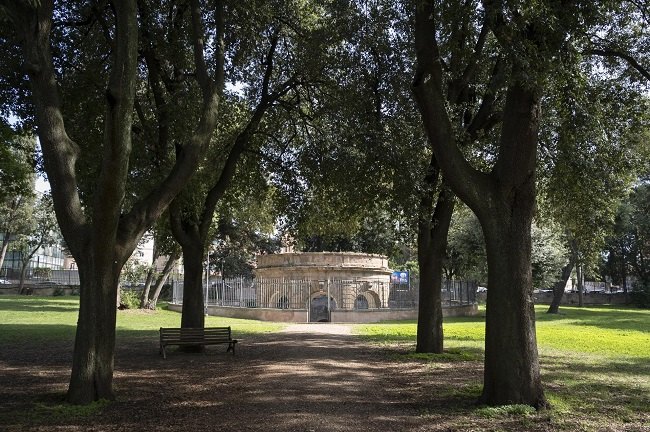 La Loggia dei vini a Villa Borghese