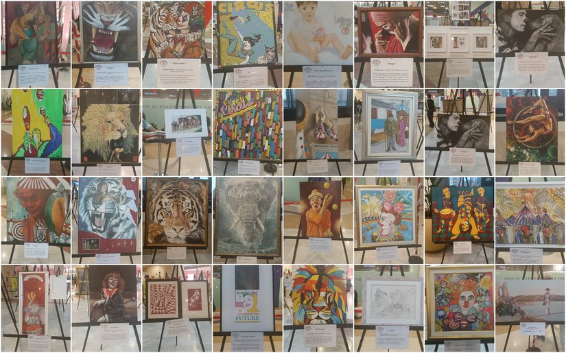 Le opere della Mostra
