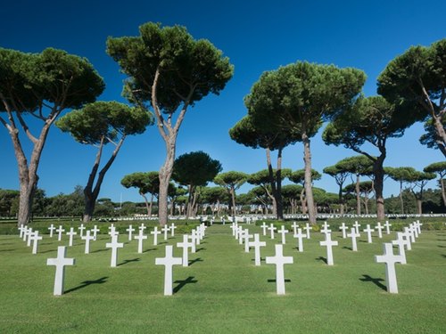 Il cimitero americano di Anzio