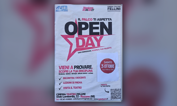 Open Day della MTA al Cinema Teatro Fellini di Rozzano