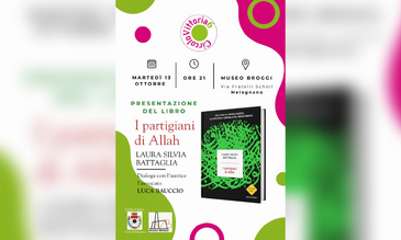 La locandina della presentazione de I partigiani di Allah