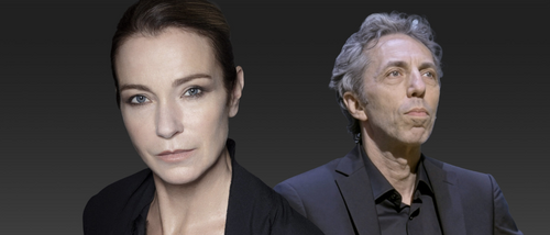Stefania Rocca e Stefano Giavazzi, protagonisti di «Balene e nasi turchini»