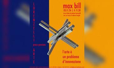 L'invito di «max bill. l'arte è un problema d'innovazione»