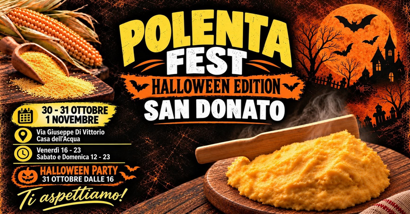 Il Polenta Fest Halloween Edition a San Donato Milanese
