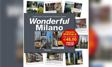 La copertina della strenna «Wonderful Milano» di Edizioni Meravigli