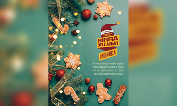 L'immagine del concorso Christmas Beers 2026 di Unionbirrai