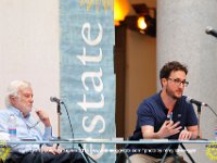 19° Poestate Lugano 2015 - 4a serata  LUGANO, 06.06.2015 - Giampiero Casagrande & Pietro Montorfani. Poestate Lugano 2015 - 19° edizione: 4a serata nel Patio del Municipio Piazza Riforma, Lugano. Poestate e un festival di poesia e laboratorio culturale.  copyright by poestate 2015  & www.steineggerpix.com / photo by remy steinegger ++  NO RESALE  ++
