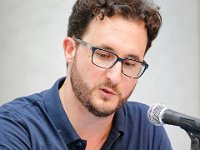 19° Poestate Lugano 2015 - 4a serata  LUGANO, 06.06.2015 - Pietro Montorfani. Poestate Lugano 2015 - 19° edizione: 4a serata nel Patio del Municipio Piazza Riforma, Lugano. Poestate e un festival di poesia e laboratorio culturale.  copyright by poestate 2015  & www.steineggerpix.com / photo by remy steinegger ++  NO RESALE  ++