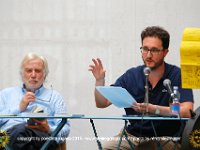 19° Poestate Lugano 2015 - 4a serata  LUGANO, 06.06.2015 - Giampiero Casagrande & Pietro Montorfani. Poestate Lugano 2015 - 19° edizione: 4a serata nel Patio del Municipio Piazza Riforma, Lugano. Poestate e un festival di poesia e laboratorio culturale.  copyright by poestate 2015  & www.steineggerpix.com / photo by remy steinegger ++  NO RESALE  ++