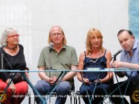 19° Poestate Lugano 2015 - 4a serata  LUGANO, 06.06.2015 - Margot Keller, Juerg Zimmerli, Elena Spoerl-Voegtli & Sergio Roic (dsad). Poestate Lugano 2015 - 19° edizione: 4a serata nel Patio del Municipio Piazza Riforma, Lugano. Poestate e un festival di poesia e laboratorio culturale.  copyright by poestate 2015  & www.steineggerpix.com / photo by remy steinegger ++  NO RESALE  ++