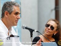 19° Poestate Lugano 2015 - 4a serata  LUGANO, 06.06.2015 - Marcello Foa & Armida Demarta. Poestate Lugano 2015 - 19° edizione: 4a serata nel Patio del Municipio Piazza Riforma, Lugano. Poestate e un festival di poesia e laboratorio culturale.  copyright by poestate 2015  & www.steineggerpix.com / photo by remy steinegger ++  NO RESALE  ++