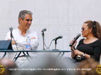 19° Poestate Lugano 2015 - 4a serata  LUGANO, 06.06.2015 - Marcello Foa & Armida Demarta. Poestate Lugano 2015 - 19° edizione: 4a serata nel Patio del Municipio Piazza Riforma, Lugano. Poestate e un festival di poesia e laboratorio culturale.  copyright by poestate 2015  & www.steineggerpix.com / photo by remy steinegger ++  NO RESALE  ++