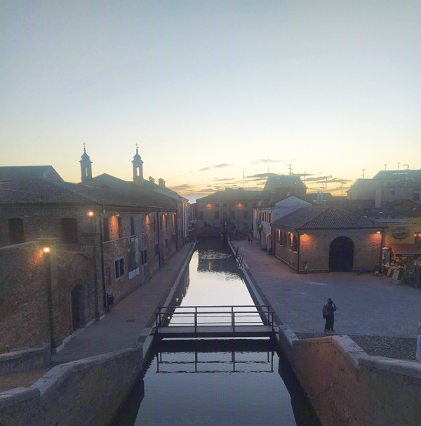 Dall’alto
Comacchio
Fenicotteri