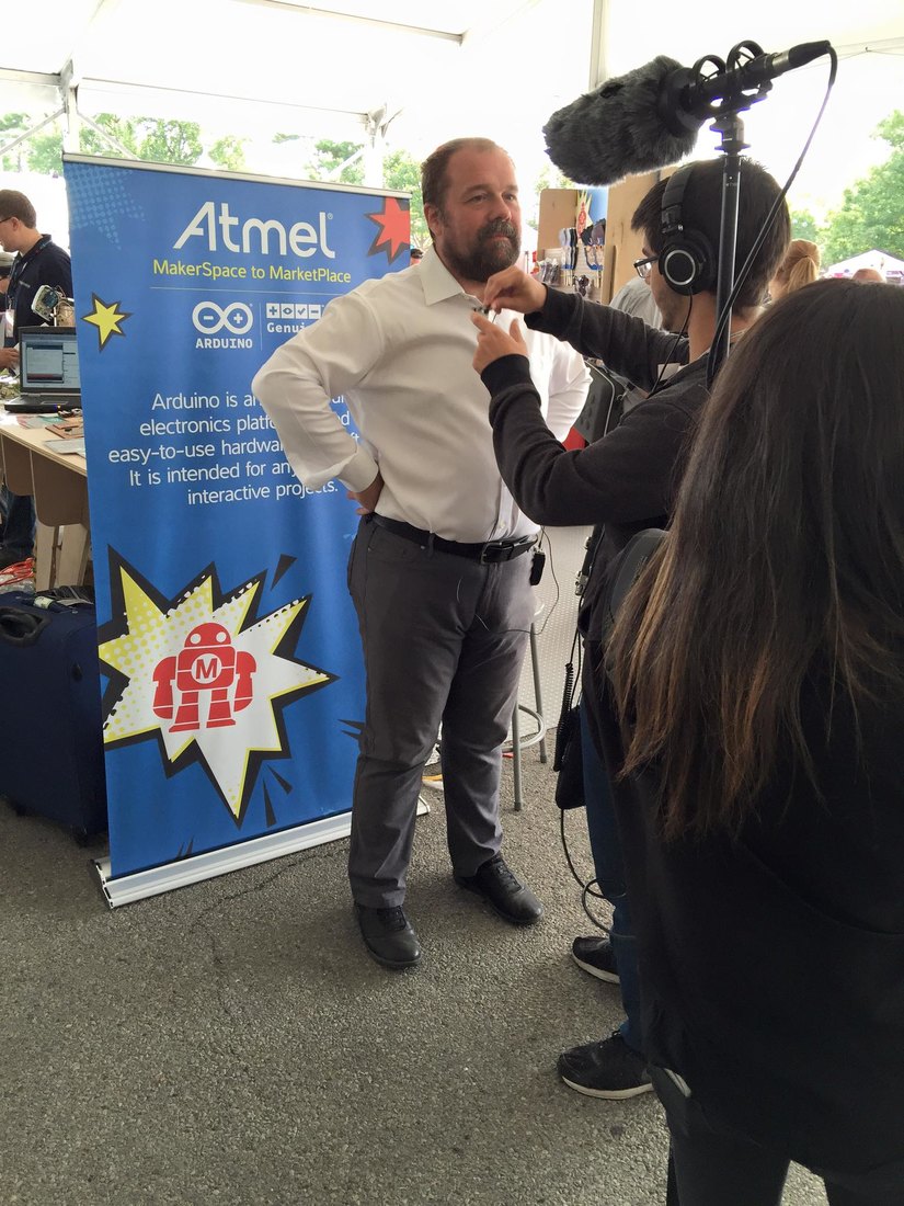 Massimo Banzi@World Maker Faire 2015