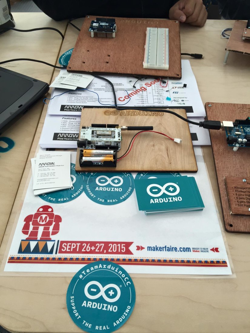 SmartEverything@World Maker Faire 2015