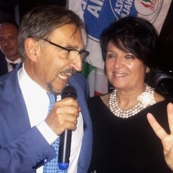 Ignazio La Russa e Carla Bruschi 