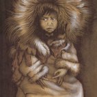 Bambino Inuit - dettaglio