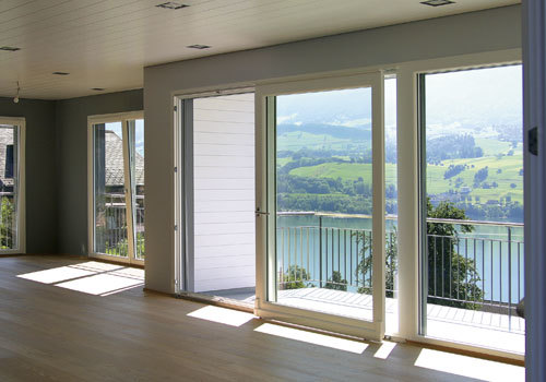 Aluminium windows and french windows