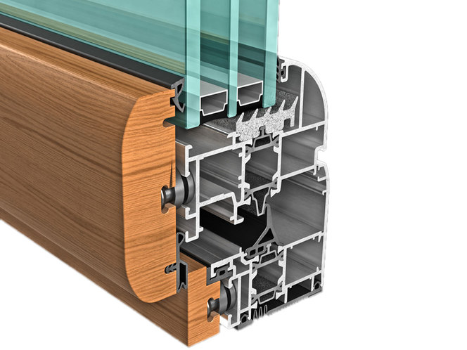 Triple glazing and thermal break