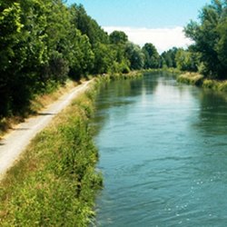Il canale Muzza a Paullo 