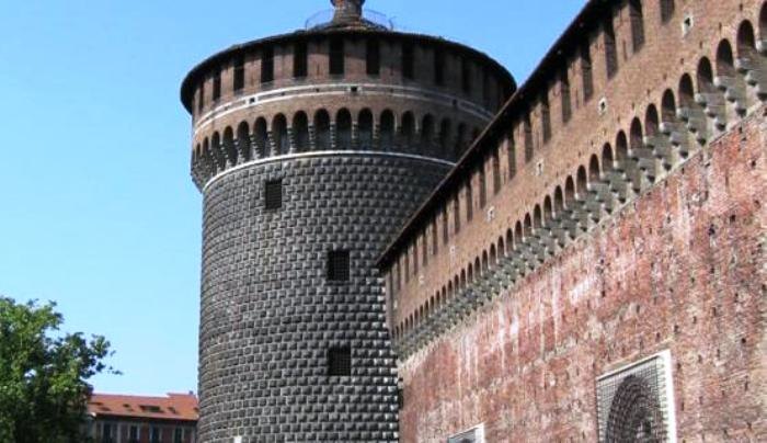 Il castello Sforzesco di Milano 