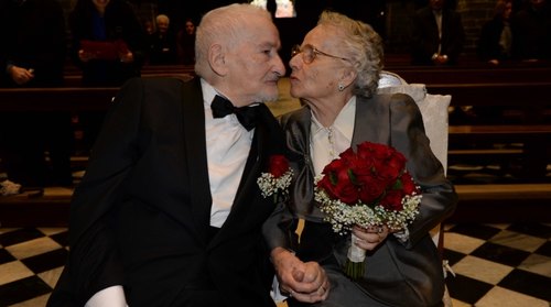 Sposi dopo 70 anni 